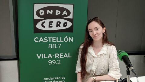 La pianista Elena Font, en los estudios de Onda Cero Vila-real. La pianista Elena Font, en los estudios de Onda Cero Vila-real.