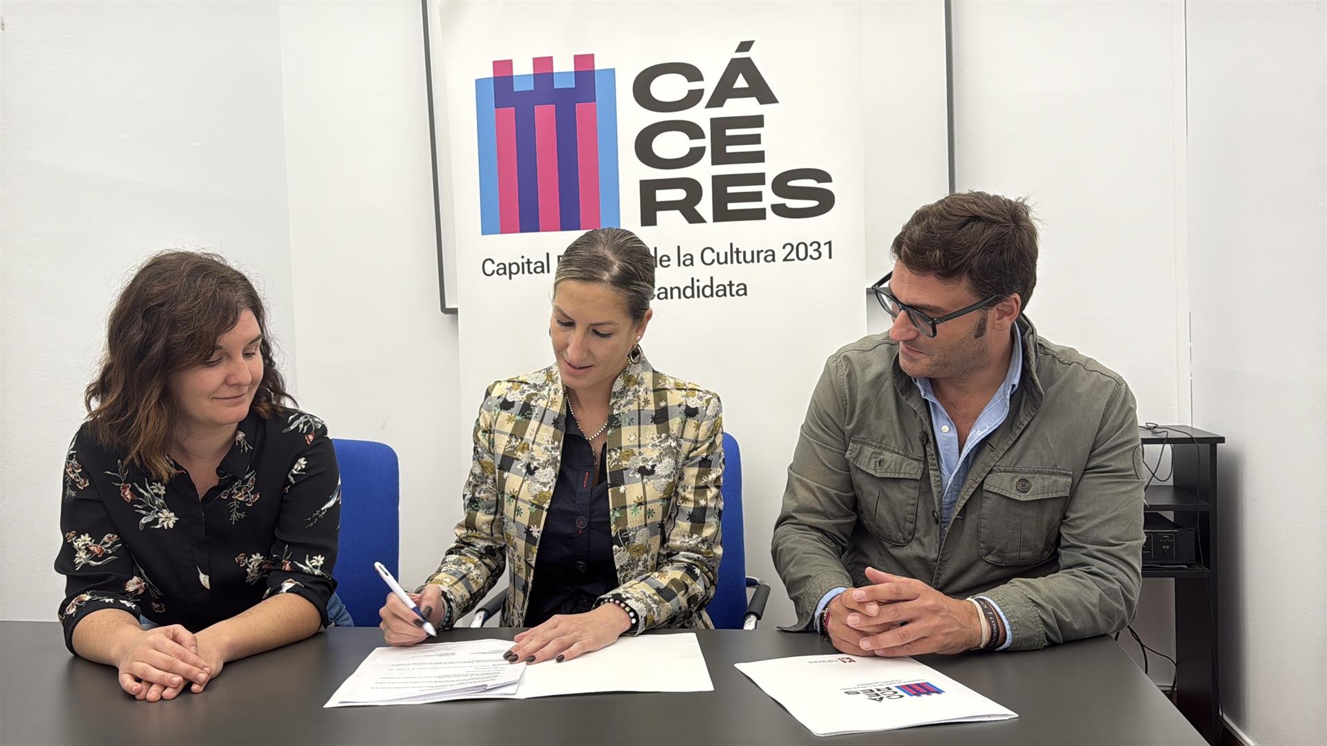 Cáceres 2031 trabaja con la ONCE para impulsar la inclusión de la candidatura de la capitalidad Cáceres 2031 trabaja con la ONCE para impulsar la inclusión de la candidatura de la capitalidad