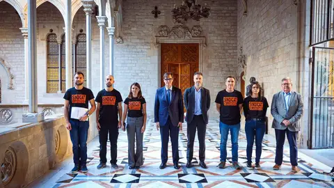 El president Illa amb el Sindicat de Llogateres El president Illa amb el Sindicat de Llogateres