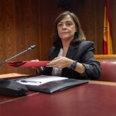 La gerente del PSOE, Ana María Fuentes, acude a la comisión de investigación del caso Koldo en el Senado