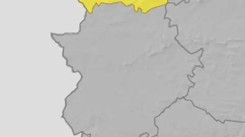 Alerta en el norte de Cáceres para el 25 de octubre Alerta en el norte de Cáceres para el 25 de octubre