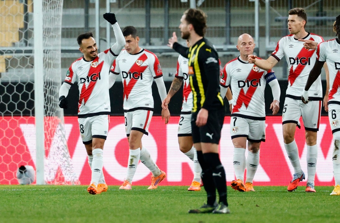 Ratiu rescata un punto para el Rayo en el añadido  Ratiu rescata un punto para el Rayo en el añadido
