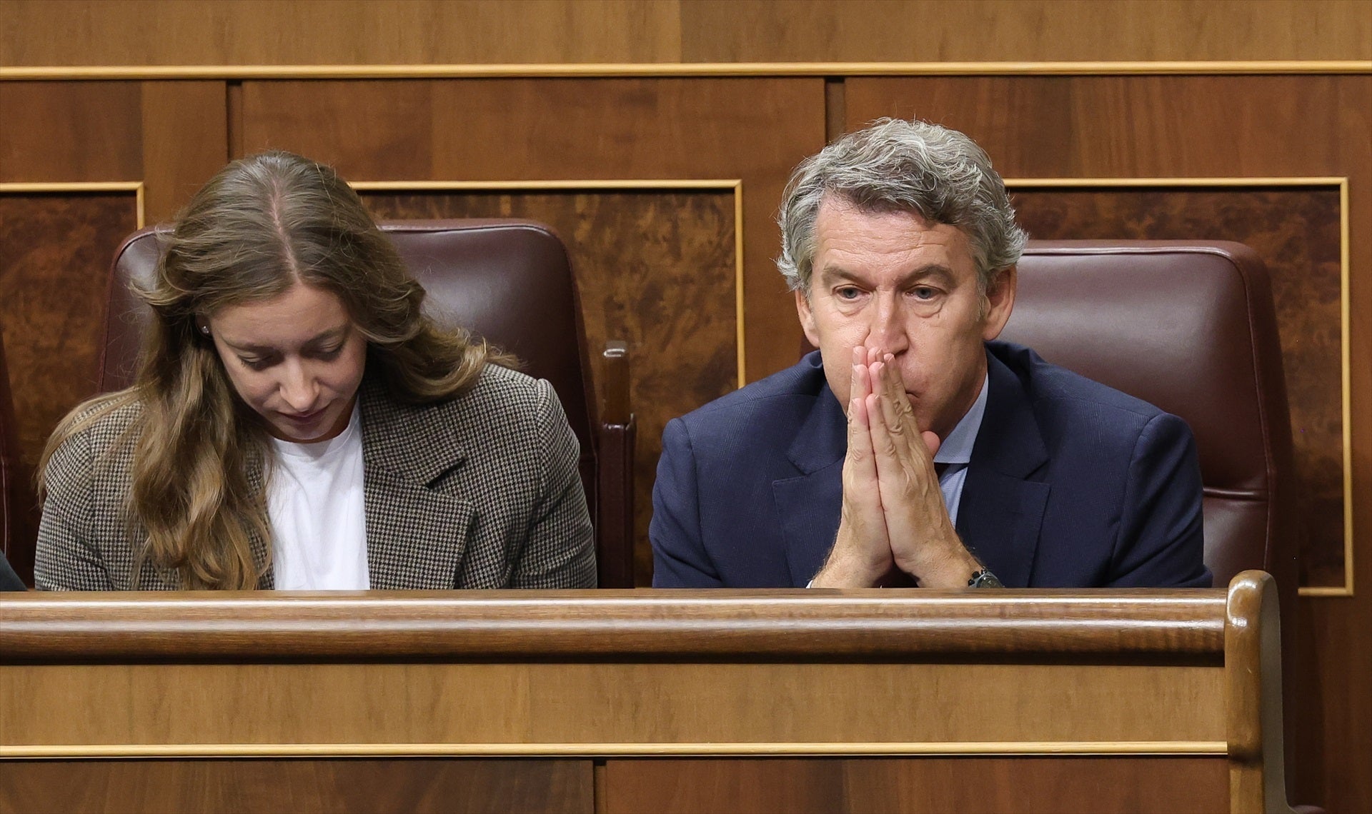 El PP, sobre una moción de censura con Junts con un candidato distinto a Feijóo: "Es política ficción" El PP, sobre una moción de censura con Junts con un candidato distinto a Feijóo: "Es política ficción"
