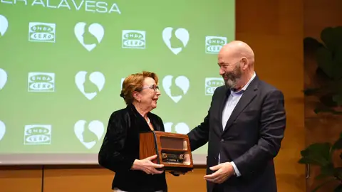 Pilar Corcuera, I Premio Mujer Alavesa de Onda Cero Vitoria Pilar Corcuera, I Premio Mujer Alavesa de Onda Cero Vitoria