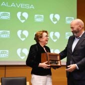 Pilar Corcuera, I Premio Mujer Alavesa de Onda Cero Vitoria