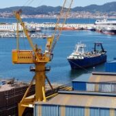 Instalaciones del astillero Cardama