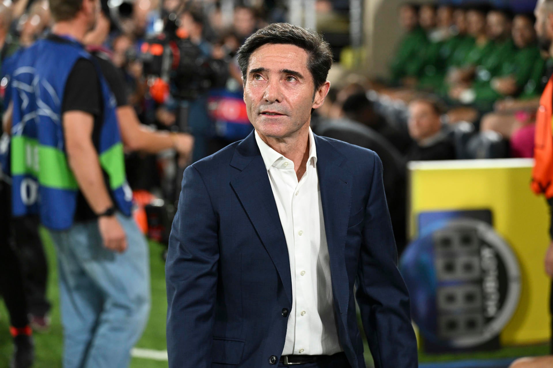 Marcelino García Toral, entrenador del Villarreal: "Solo tengo palabras de agradecimiento para mis futbolistas" Marcelino García Toral, entrenador del Villarreal: "Solo tengo palabras de agradecimiento para mis futbolistas"