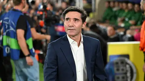 Entrenador del Villarreal, Marcelino García Toral. Entrenador del Villarreal, Marcelino García Toral.