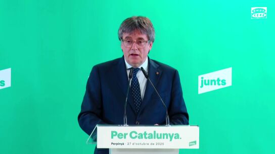 Puigdemont confirma la ruptura con el PSOE: "No vamos a ayudar a un Gobierno que no est&aacute; dispuesto a ayudar a Catalu&ntilde;a"