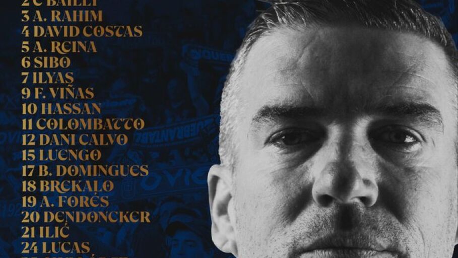 27-10-2025 Convocatoria del Oviedo para la Copa del Rey