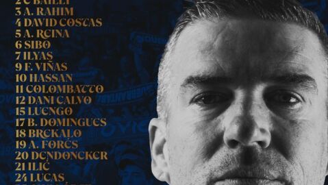 27-10-2025 Convocatoria del Oviedo para la Copa del Rey