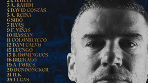 27-10-2025 Convocatoria del Oviedo para la Copa del Rey 27-10-2025 Convocatoria del Oviedo para la Copa del Rey