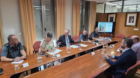 Reunión preparatoria para la campaña de la aceituna en la Delegación del Gobierno Reunión preparatoria para la campaña de la aceituna en la Delegación del Gobierno