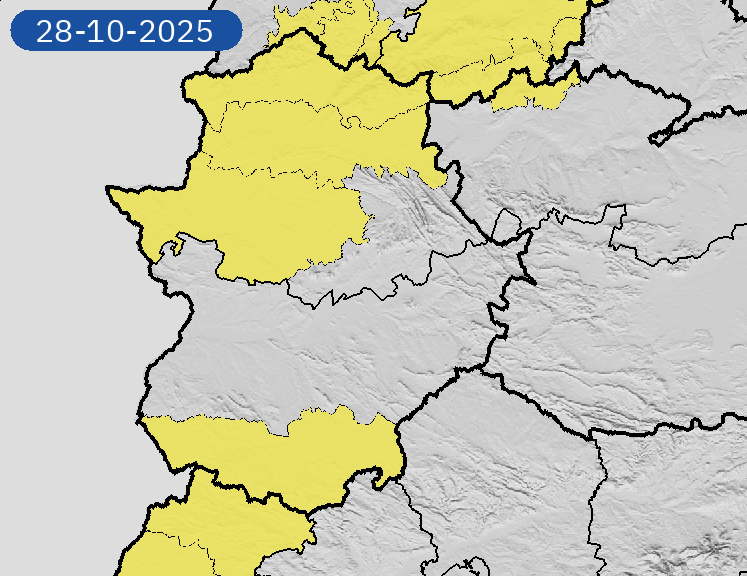 El 112 activa este martes la alerta amarilla por lluvias en varias comarcas de Cáceres y el sur de Badajoz El 112 activa este martes la alerta amarilla por lluvias en varias comarcas de Cáceres y el sur de Badajoz