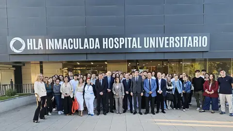 El Hospital HLA Universitario Inmaculada inaugura el curso académico 2024/2026 con 119 estudiantes nacionales e internacionales El Hospital HLA Universitario Inmaculada inaugura el curso académico 2024/2026 con 119 estudiantes nacionales e internacionales