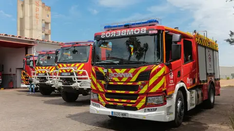 Controlado un aparatoso incendio en una empresa de plásticos en Don Benito Controlado un aparatoso incendio en una empresa de plásticos en Don Benito