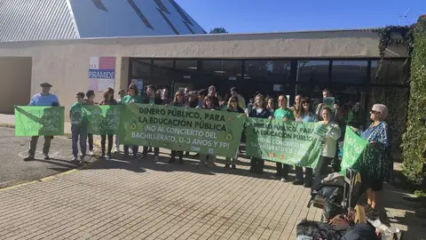 Unidad sindical en Huesca contra los conciertos con centros privados anunciados por el Gobierno de Aragón Unidad sindical en Huesca contra los conciertos con centros privados anunciados por el Gobierno de Aragón