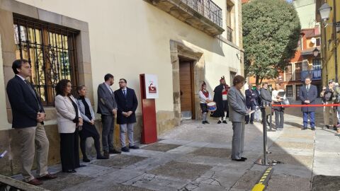 Inauguraci&oacute;n de la calle Sergio Marqu&eacute;s de Gij&oacute;n