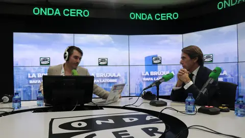 José María Aznar en los estudios de Onda Cero José María Aznar en los estudios de Onda Cero