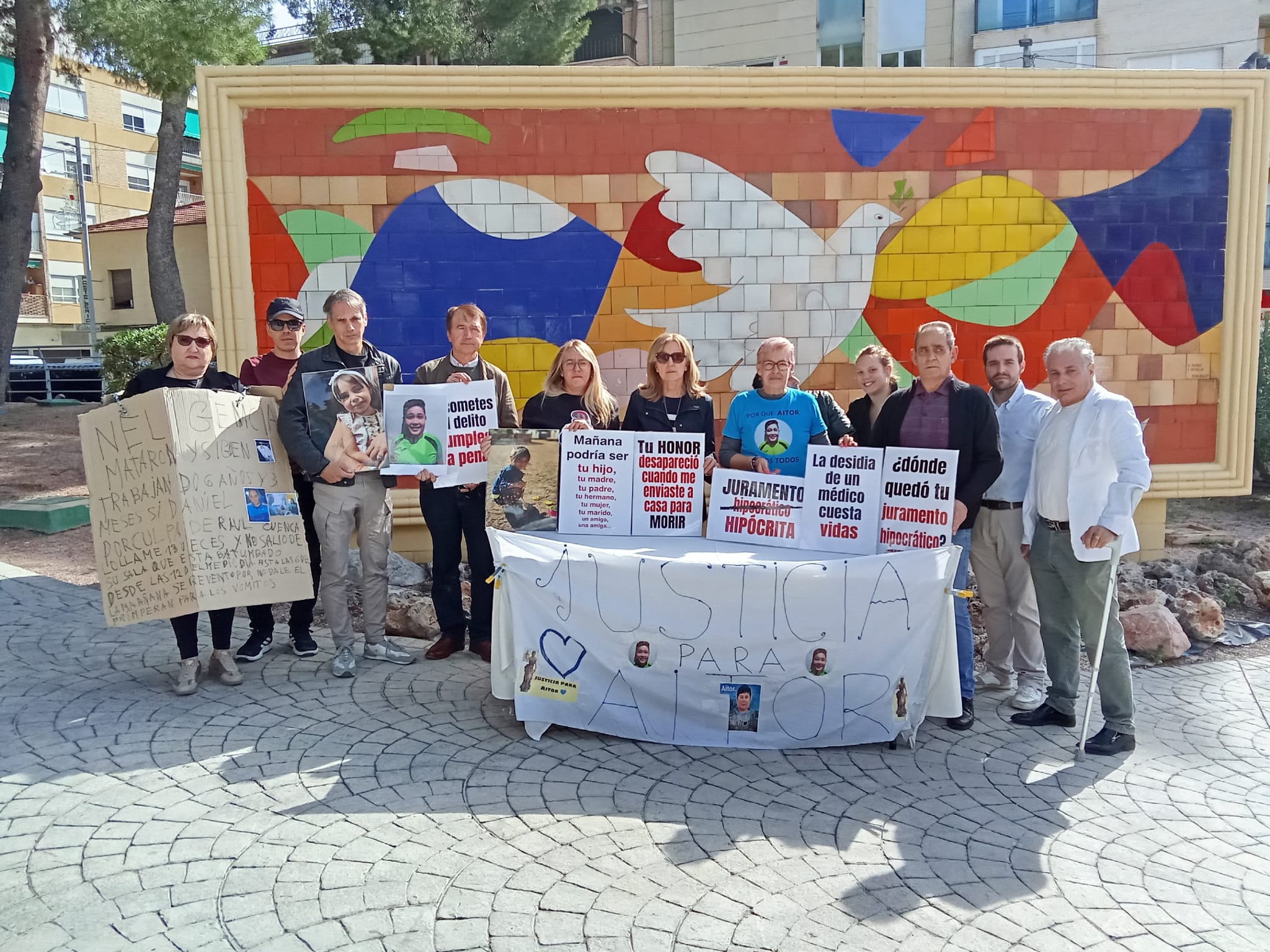 Cinco años sin Aitor: familiares de víctimas de negligencias médicas piden justicia Cinco años sin Aitor: familiares de víctimas de negligencias médicas piden justicia