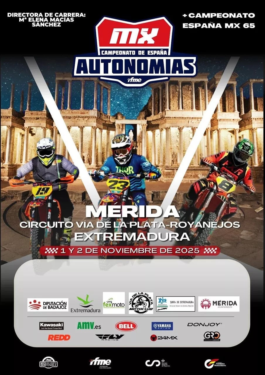El circuito Vía de la Plata será la sede el 1 y 2 de noviembre del Campeonato de España de Autonomías de Motocross El circuito Vía de la Plata será la sede el 1 y 2 de noviembre del Campeonato de España de Autonomías de Motocross