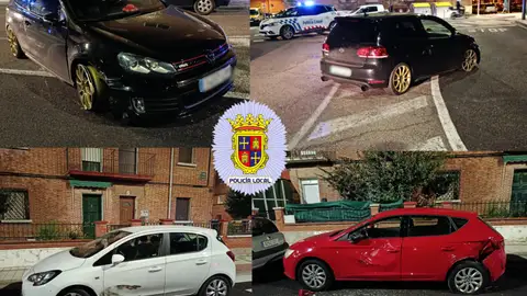 Investigado en Palencia un conductor de 23 años que triplicaba la tasa de alcoholemia .