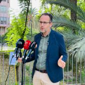 Héctor Díez, portavoz del PSOE en el Ayuntamiento de Elche.