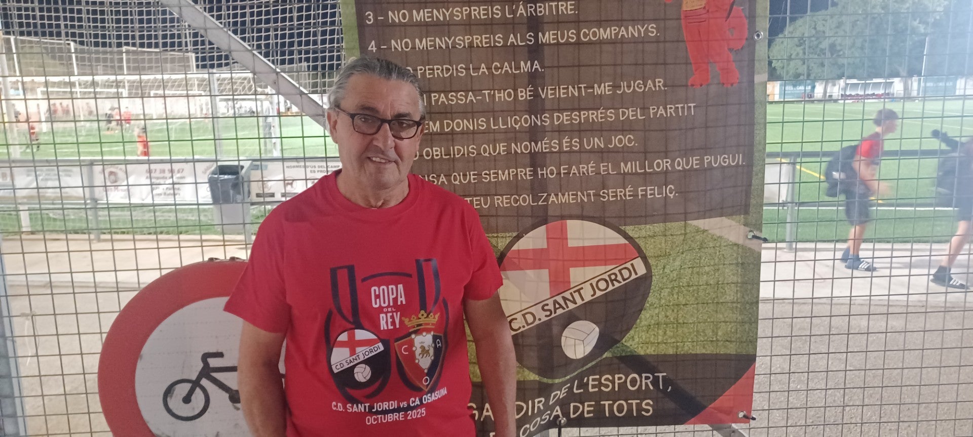 Jaume Gelabert: "Osasuna siempre ha cuidado la cantera y en el Sant Jordi es nuestro lema" episode artwork