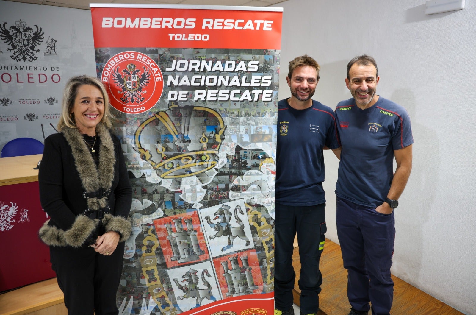 Toledo presenta las XIX Jornadas de Rescate en Altura para Bomberos Toledo presenta las XIX Jornadas de Rescate en Altura para Bomberos