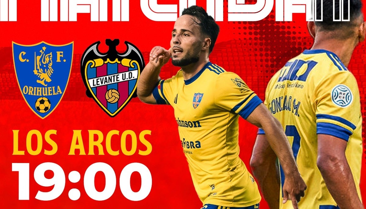 El Orihuela CF quiere dar la sorpresa ante el Levante de Primera División en Copa del Rey El Orihuela CF quiere dar la sorpresa ante el Levante de Primera División en Copa del Rey