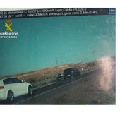 Vehículo que circulaba a 230 km/h Vehículo que circulaba a 230 km/h