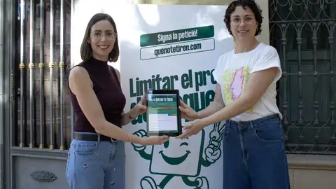 De izquierda a derecha: Esther Díez y Aitana Mas, en una imagen de archivo. De izquierda a derecha: Esther Díez y Aitana Mas, en una imagen de archivo.