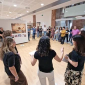 Una exposició de l'UJI transforma en art contemporani un projecte de ciència ciutadana sobre multiliteracitat a les aules Una exposició de l'UJI transforma en art contemporani un projecte de ciència ciutadana sobre multiliteracitat a les aules