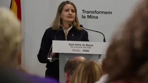 La consellera de Drets Socials i Inclusió, Mònica Martínez Bravo La consellera de Drets Socials i Inclusió, Mònica Martínez Bravo