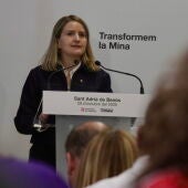 La consellera de Drets Socials i Inclusió, Mònica Martínez Bravo