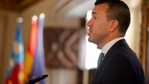 Archivo. El presidente de la Diputación de Valencia, Vicente Mompó, durante un acto. Archivo. El presidente de la Diputación de Valencia, Vicente Mompó, durante un acto.