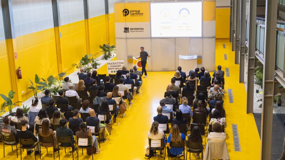 La XV Marat&oacute;n de Creaci&oacute;n de Start-ups del Parque Cient&iacute;fico de la UMH de Elche tutela 42 proyectos. 