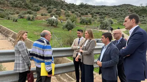 Visita de la ministra Sara Aagesen a Beas de Segura - Visita de la ministra Sara Aagesen a Beas de Segura -