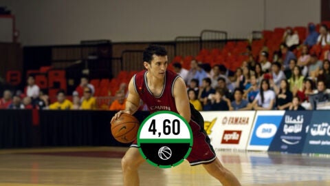 Ra&uacute;l P&eacute;rez, en su etapa como jugador del Caja San Fernando.