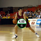 Raúl Pérez, en su etapa como jugador del Caja San Fernando. Raúl Pérez, en su etapa como jugador del Caja San Fernando.