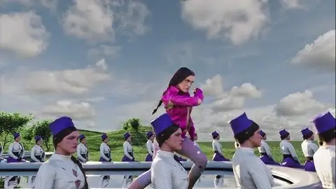 Amaia, en el videoclip de 'Aralar' Amaia, en el videoclip de 'Aralar'