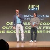 Bodegas Martín Codax reconocidas con el premio Aupa 2025