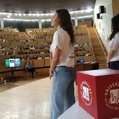 Un momento de la celebración en Elche del III Pechakucha. Un momento de la celebración en Elche del III Pechakucha.