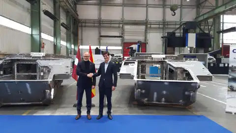 Letonia abre la puerta a más contratos con la industria de Defensa en Asturias Letonia abre la puerta a más contratos con la industria de Defensa en Asturias