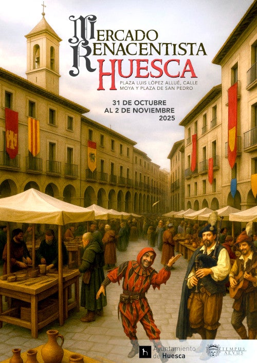 Huesca viaja este fin de semana al Renacimiento con animación para todos los públicos Huesca viaja este fin de semana al Renacimiento con animación para todos los públicos