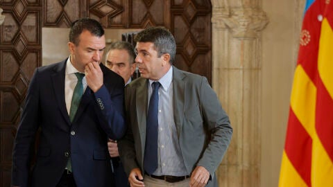 Carlos Maz&oacute;n y Vicent Momp&oacute;, en una imagen de archivo