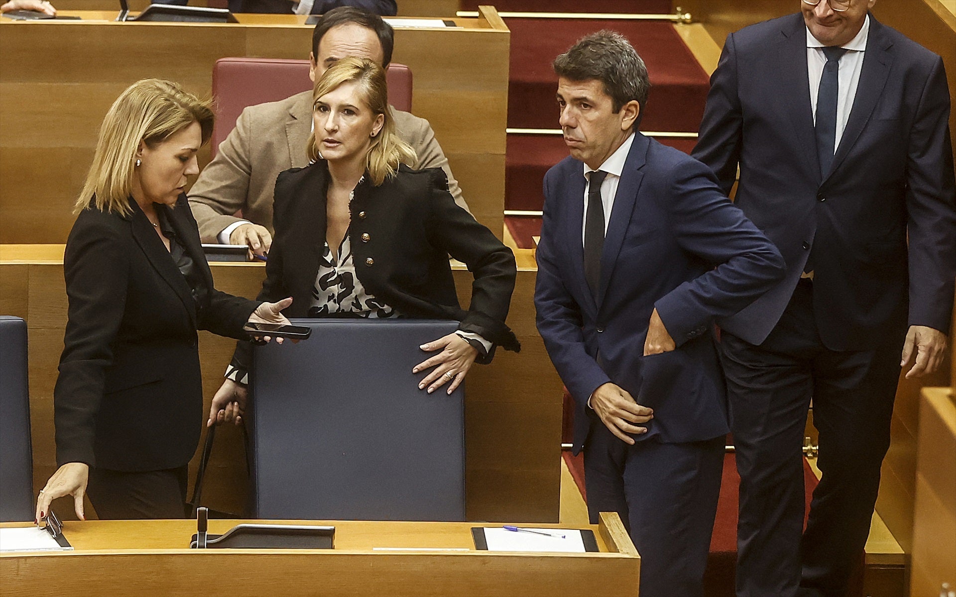 Carolina Bescansa: "Salomé Pradas se ha dado cuenta de que, como no se pruebe que Mazón estaba al tanto, la responsable penal será ella" Carolina Bescansa: "Salomé Pradas se ha dado cuenta de que, como no se pruebe que Mazón estaba al tanto, la responsable penal será ella"