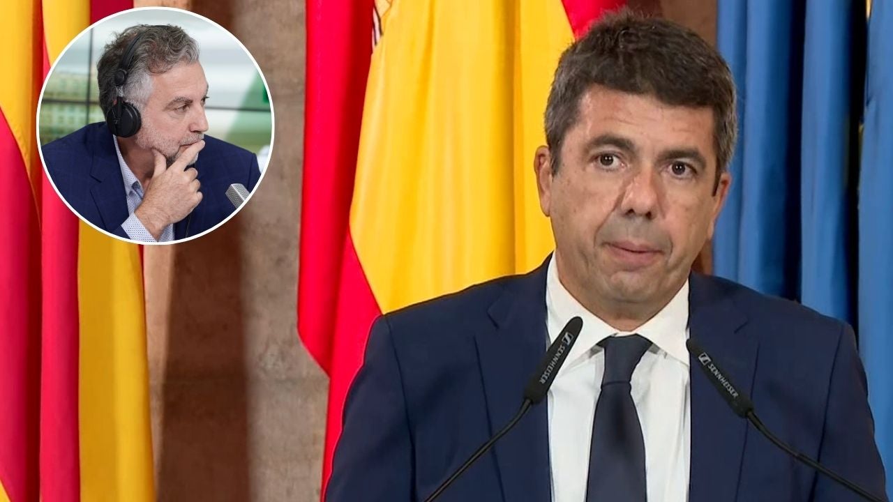 Carlos Alsina señala una de las "mentiras" de Mazón durante su comparecencia: "Cualquiera sabe que esa no es la razón" Carlos Alsina señala una de las "mentiras" de Mazón durante su comparecencia: "Cualquiera sabe que esa no es la razón"