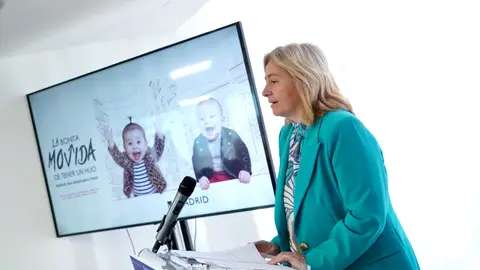 La vicealcaldesa Inma Sanz durante la presentación del plan de ayudas La vicealcaldesa Inma Sanz durante la presentación del plan de ayudas