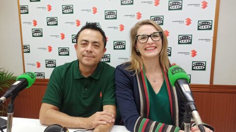 Milton Garc&iacute;a y Noelia Sierra